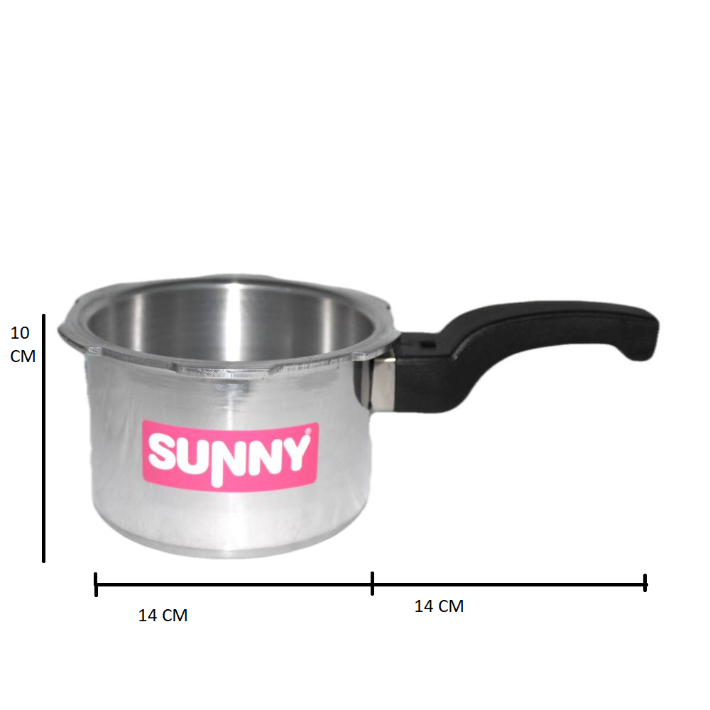 Sunny Outer Lid 1.5 Ltr Aluminium Pressure Cooker