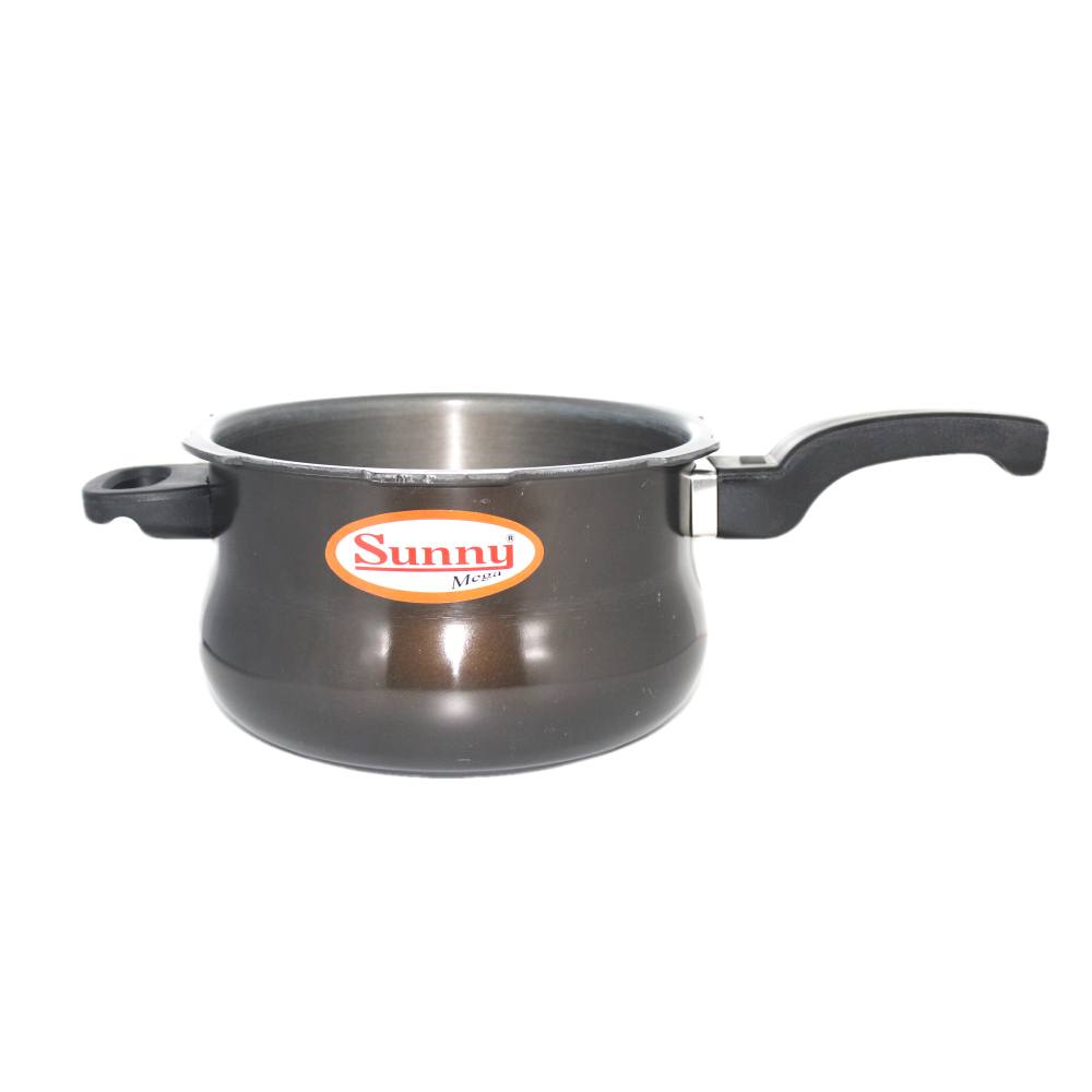 5.5 Liters Large handi shape outer lid 5.5 Ltr Hard Anodised Pressure Cooker 5.5 L