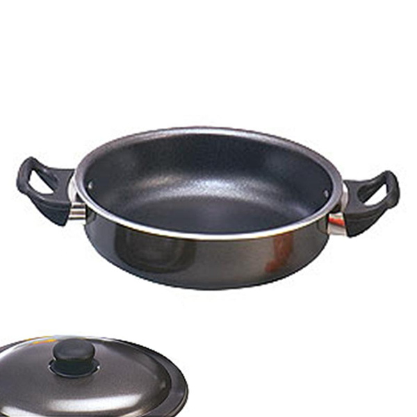 OK Non Stick Multi Purpose Pan 2.4 Ltr with Lid Large-1248 OK Non Stick Multi Purpose Pan 2.4 Ltr with Lid Large-1248