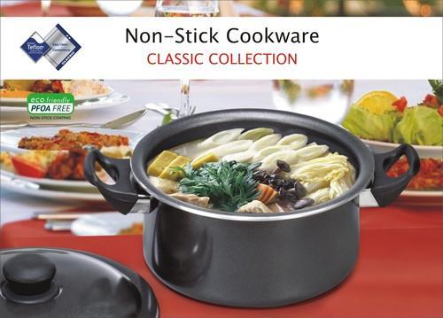 OK Non Stick Stew Pot 3 Ltr Family with Lid
