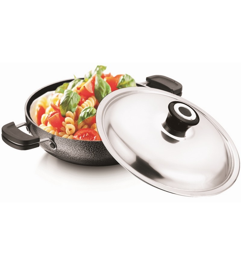 Garuda Non Stick Deep Fry Pan 2 Ltr (22 CM) with Lid