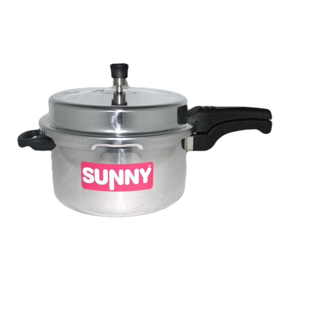 Sunny 10 Ltrs Big Sunny Outer Lid 10 Liters Aluminium Pressure Cooker 10 L