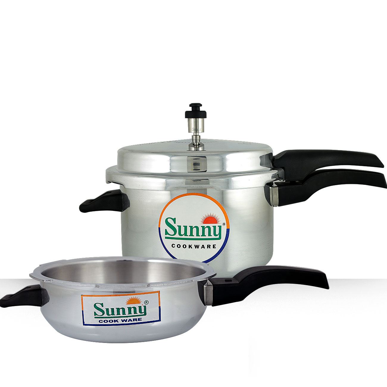Sunny Outer Lid 1.5 & 3.5 Ltr (R) Pressure Cooker Combi Pack-1445