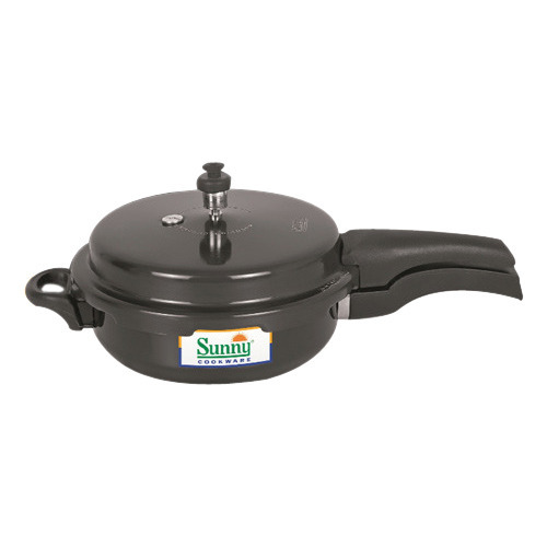Sunny Pan shape Junior 3.5 Ltr Hard Anodised Pressure Cooker