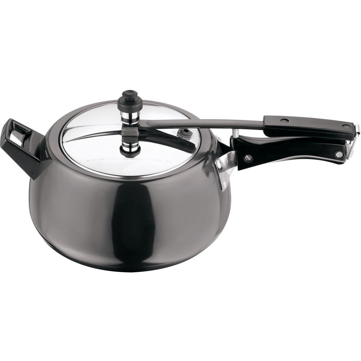 Sunny Inner Lid round shape 5 Ltr Hard Anodised Pressure Cooker