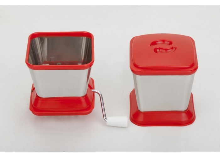 Stainless Steel Quick Onion & Vegetable Chopper / Nuts & Chilly Cutter with lid