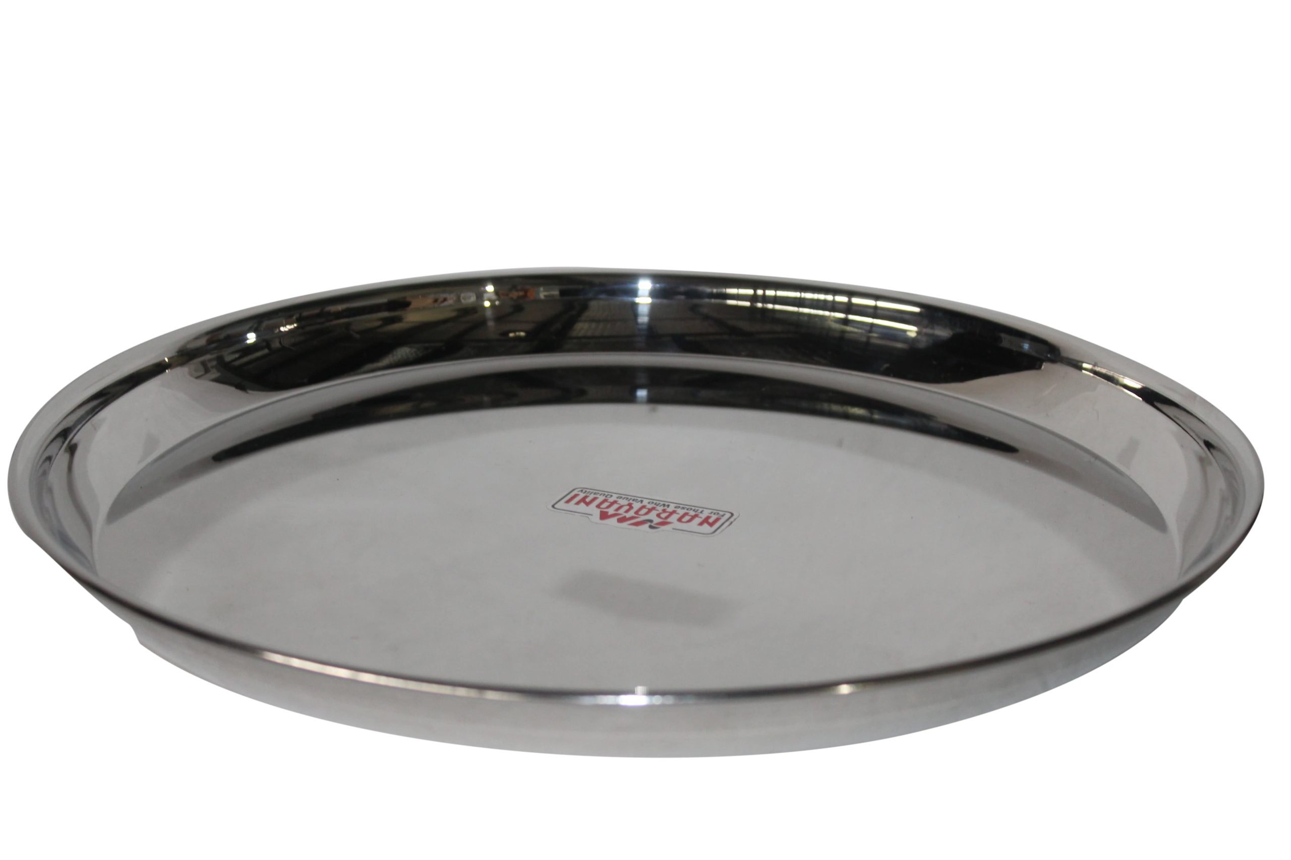 Dinner Round 32 cm Stainless Steel Tableware Dinner Plate