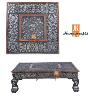 18 * 18 Oxidised Puja Bajot/ Chaurang/ table/Chowki Pooja