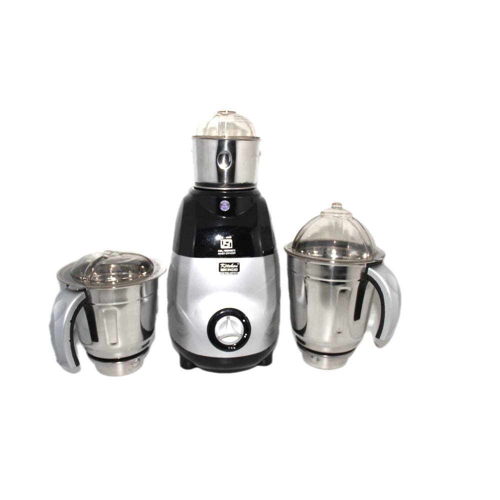 Indian mixer grinder Blender 750 WT with 3 Jars (1 Year Motor warranty) AU stock Sliver