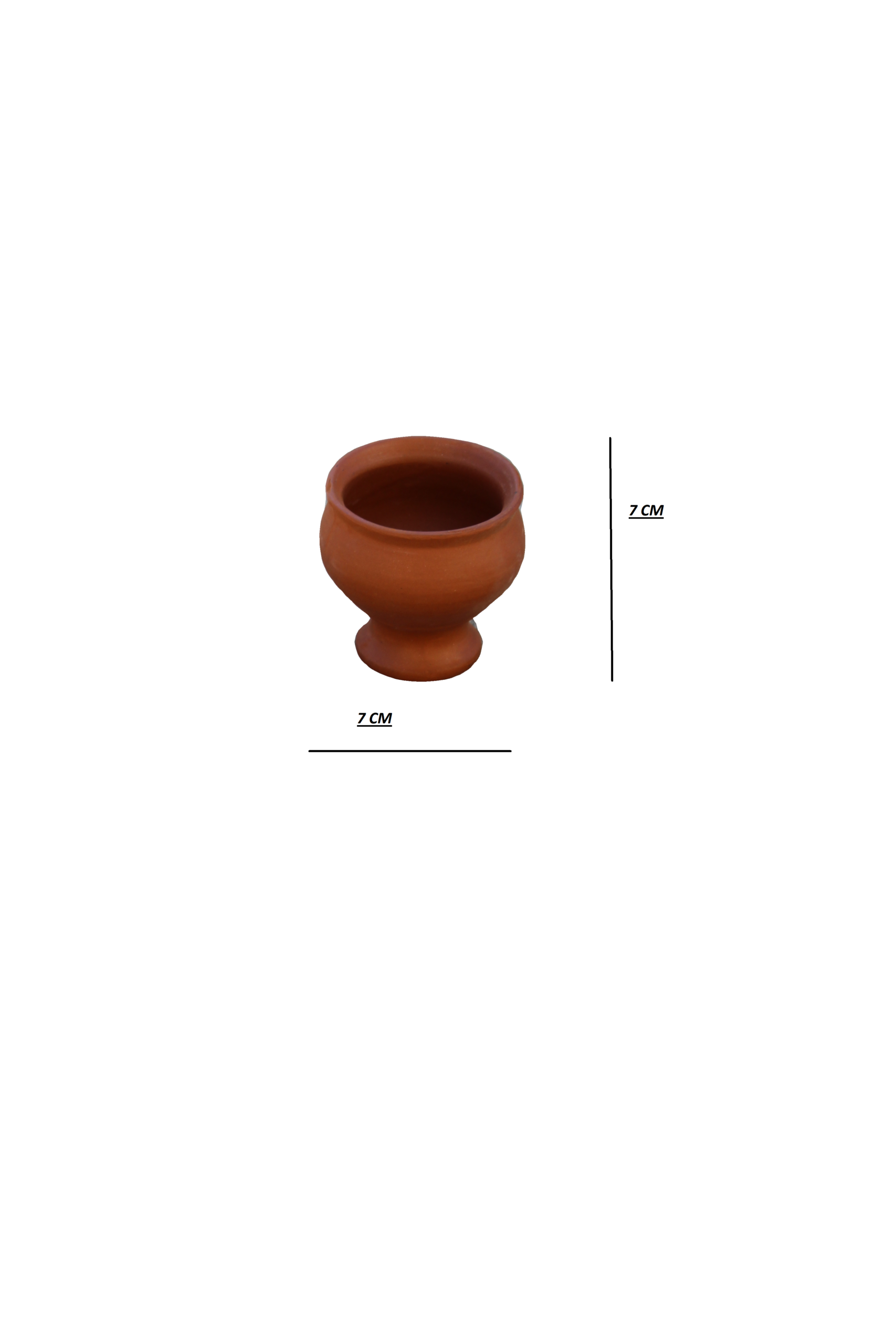 6 PCS Set Clay Ice Cream & Tea Cup (Only Pick Up)