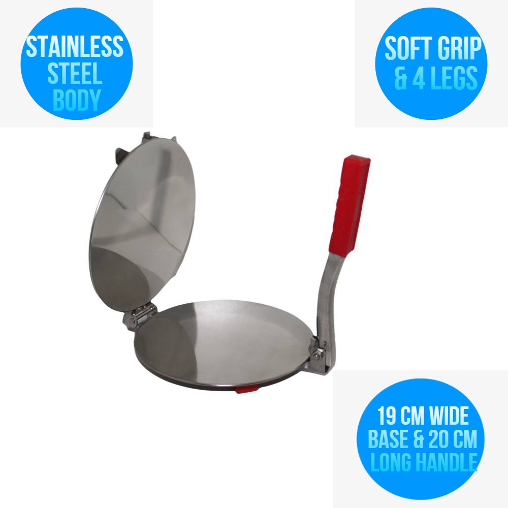 Stainless Steel Puri Press