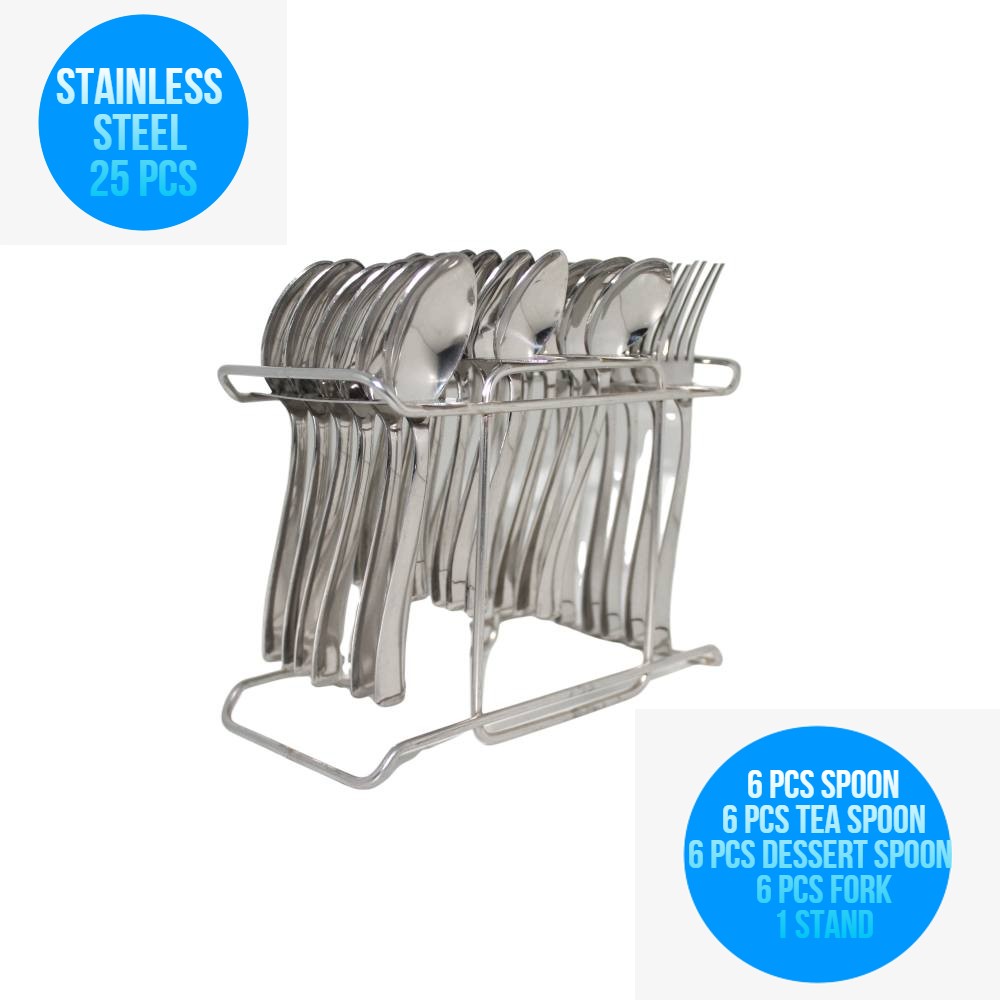 Capital Stainless Steel Hanging Cutlery Set Sparkle CK395