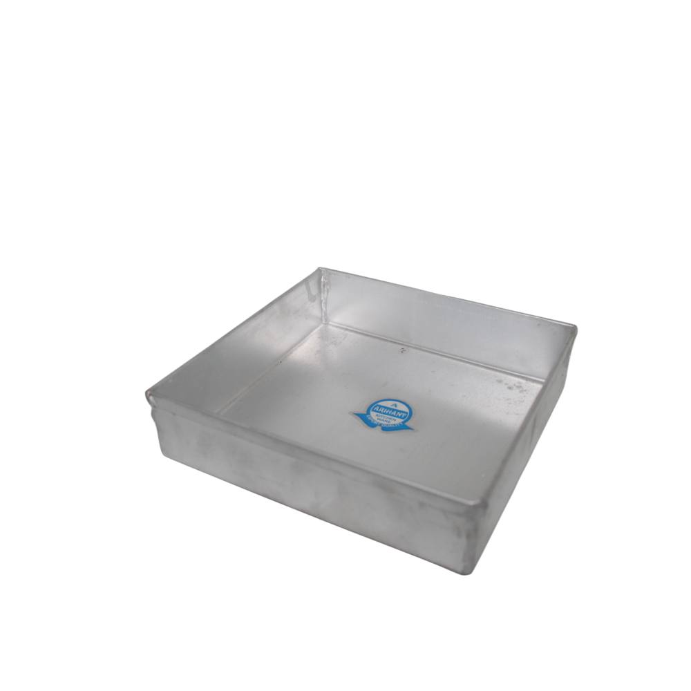 Square Khaman, Dhokla & Sweet Aluminium Steamer 3 pcs Plate Sets