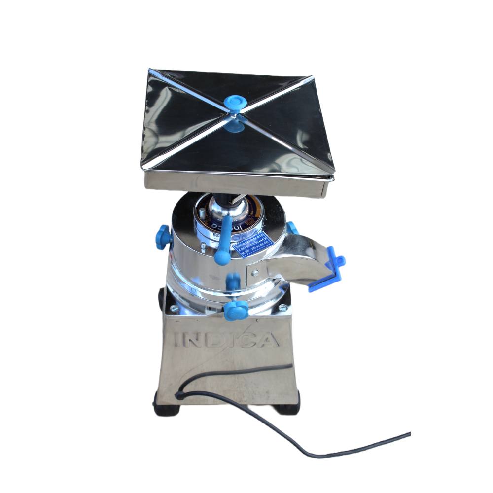 table top 1 HP Stainless Steel Flour mill machine, Atta chakki, Domestic Aata Maker, Ghar Ghanti Stone base