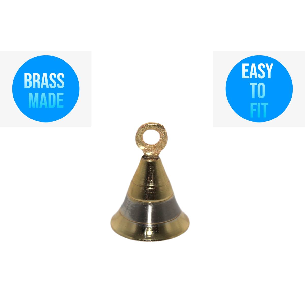 Brass Decorative Hanging Bell for Festival Home Temple Decoration Jingle Bell