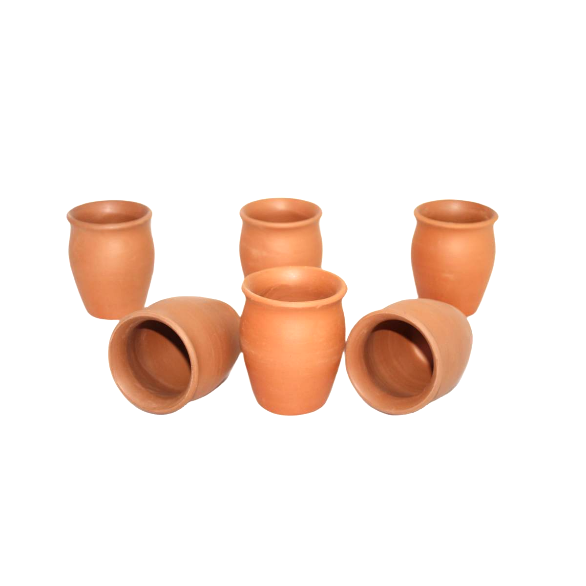 6 PCS Set Clay Kullhad Tea Cup (Only Pick Up)