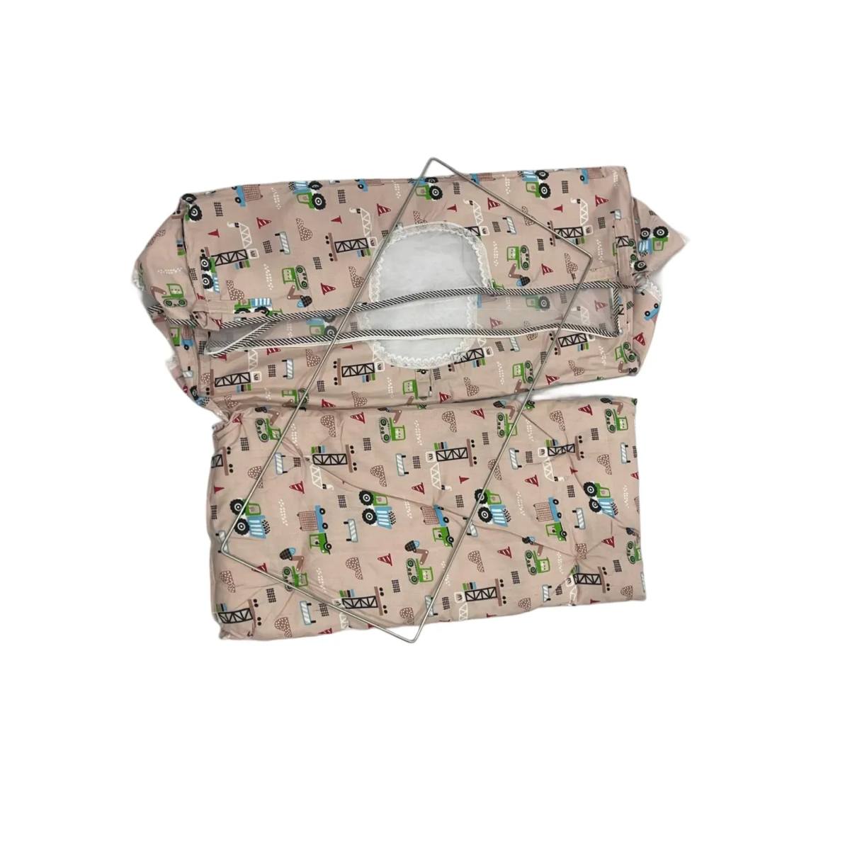 Premium Indian style baby cradle Ghodiyu Portable cradle,hammock with heavy cotton ring khoya