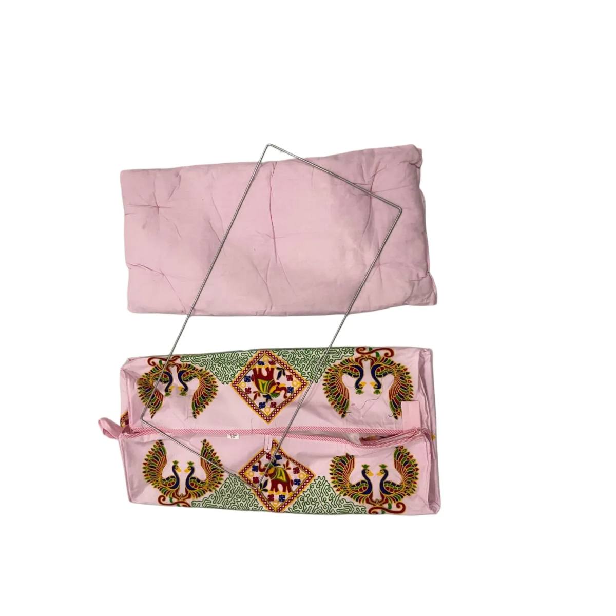 Premium Indian style baby cradle Ghodiyu Portable cradle,hammock with haran choras khoya